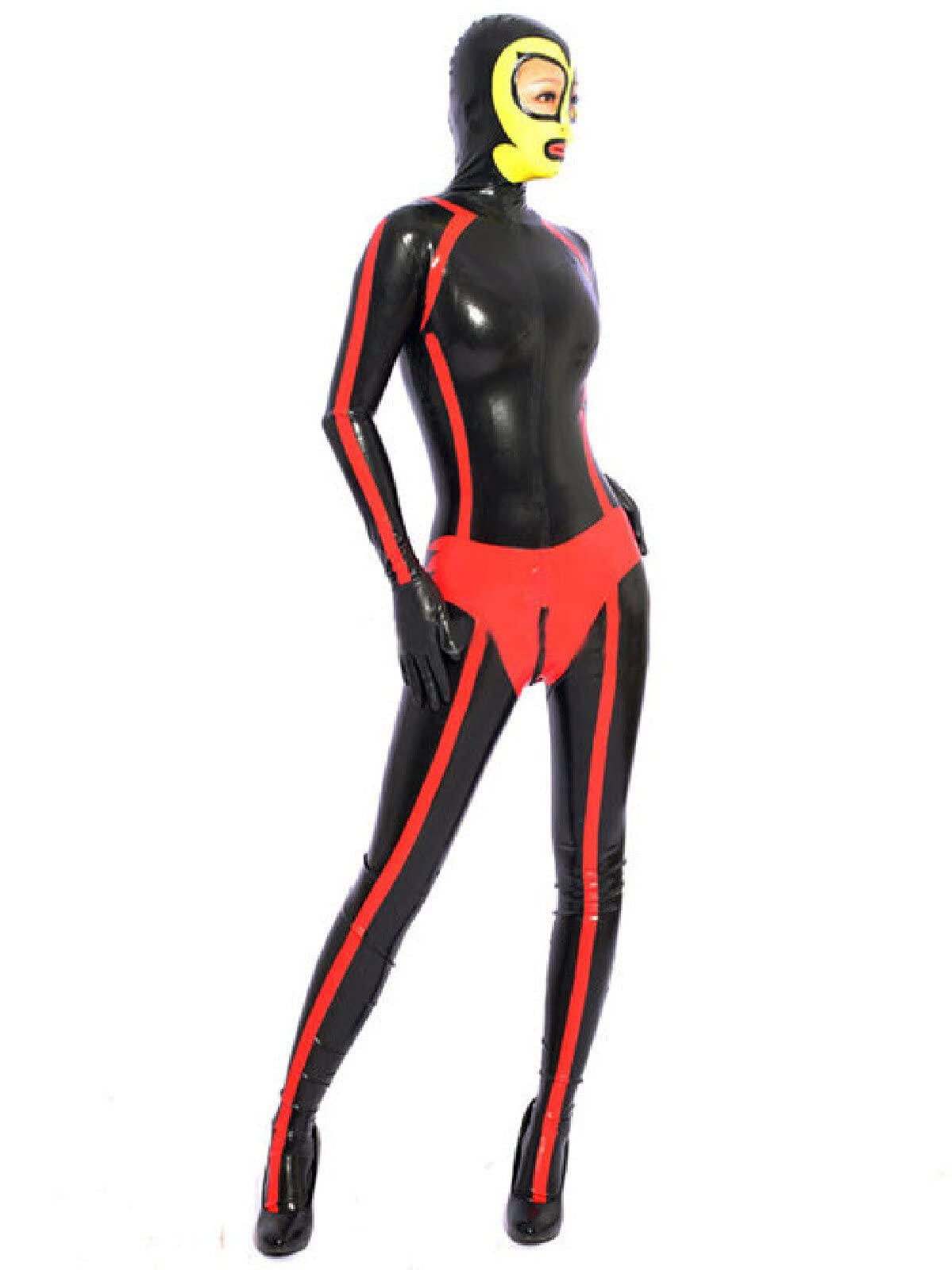 kurage ラバーマスク ラテックス　(キャットスーツ　ラバースーツ) ラバー キャットスーツ Latex Catsuit Made-to-Order | Kurage